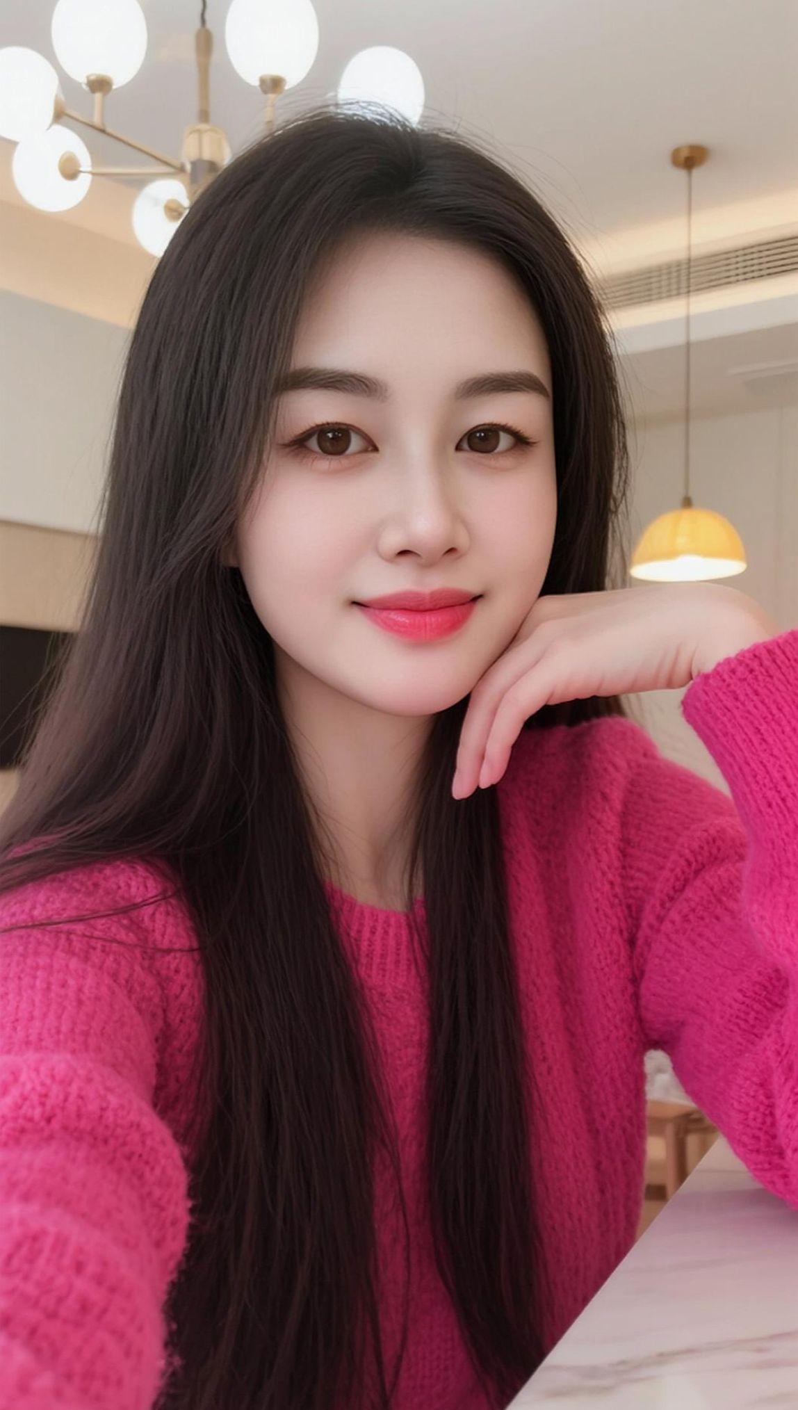 AI暖室甜美自拍 抖音ai创作