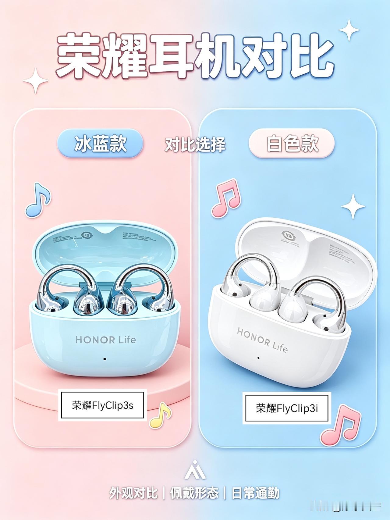 HONOR Life FlyClip 3i 和 HONOR Life FlyCl