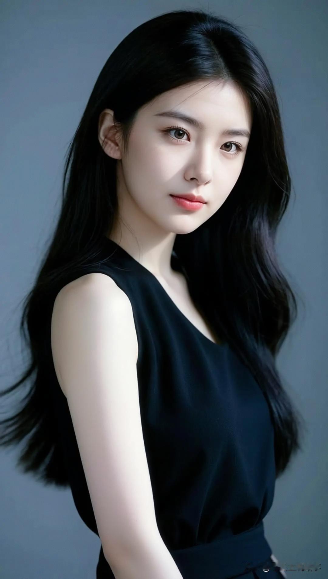 张京头发好黑，太美了