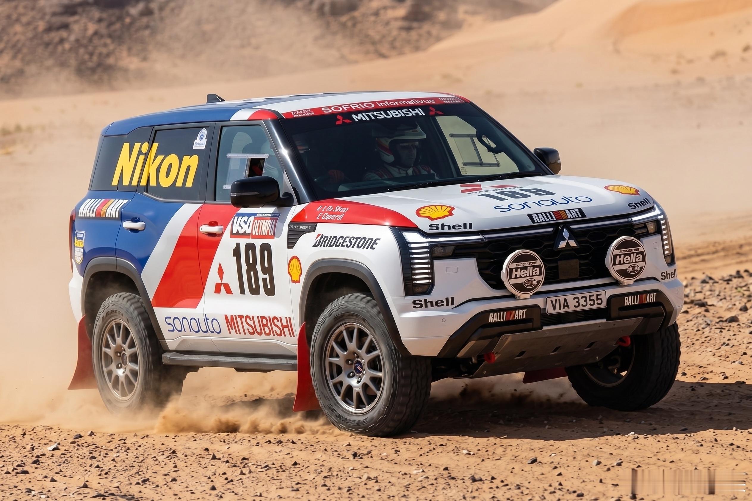 帕杰罗[超话]  King of The Desert PAJERO, inhe