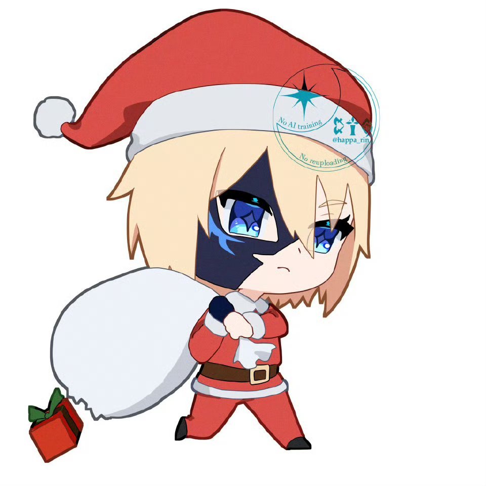 原神[超话]  圣诞戴因小头像来了~画师：happa_rin 
