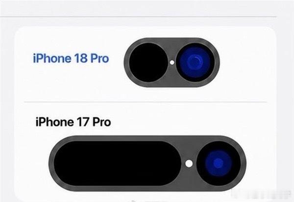 曝iPhone18Pro灵动岛大瘦身还是减完肥之后的灵动岛看着舒服呀，现在没有瘦