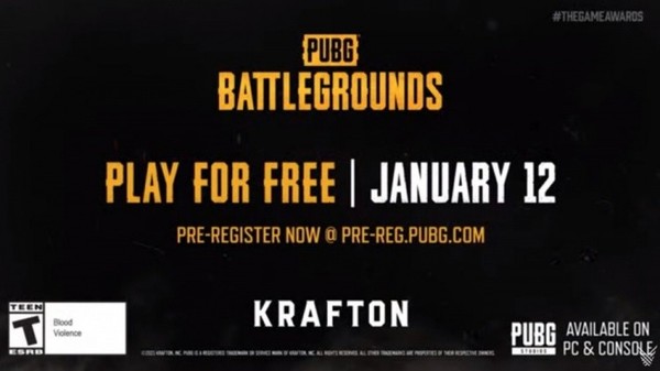 没买“吃鸡”的再忍忍！《PUBG》明年1月12日起将免费