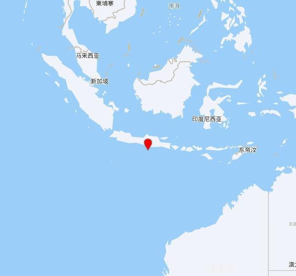 【欧洲地中海地震中心】发布，2025-11-13 12:22:09 在 印度尼西