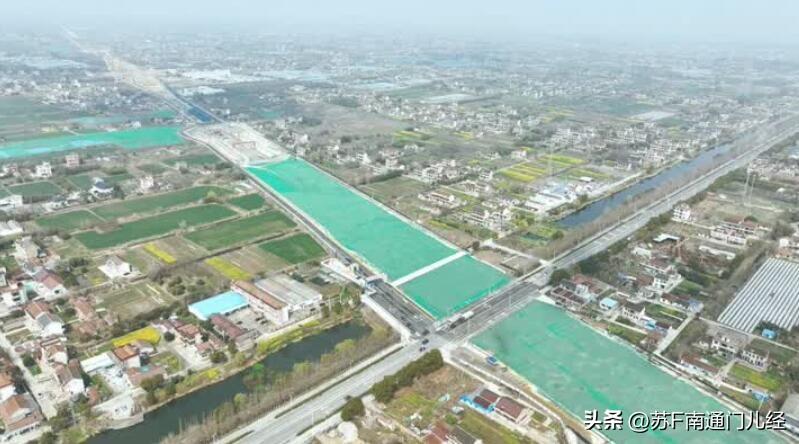 高铁海门北站主体工程进度已超80%！作为江苏首个建成的地下高铁站，海门北站地面考