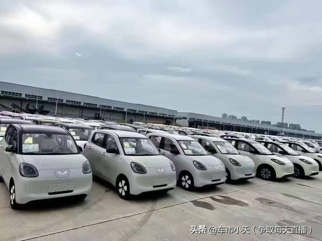 受补贴影响，现在入门级的电动车开始扩大降价。比如五菱的马卡龙，去年同期降价幅度只