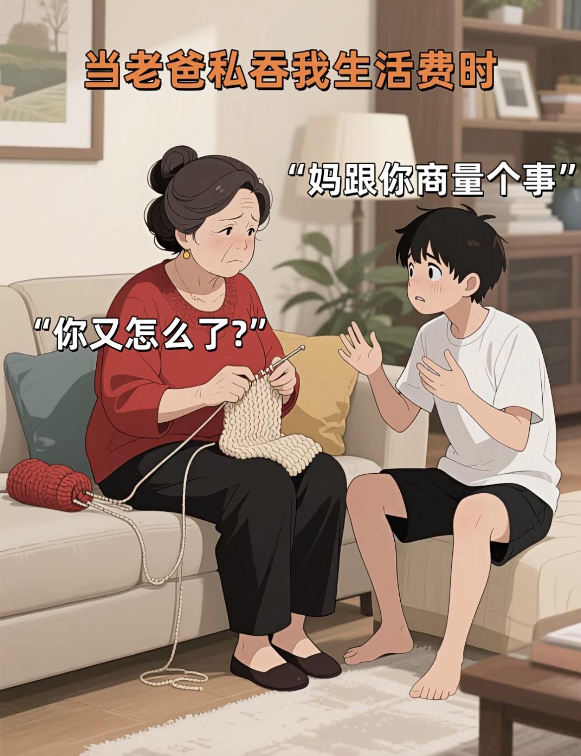 “ 妈妈，学校里一个月600元，不够用啊 ”[惊呆][惊呆]