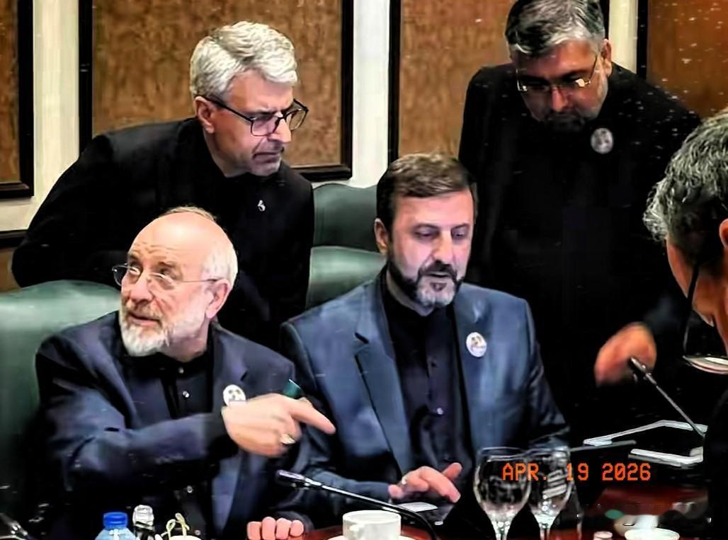 伊朗议长:我们所有人全部都准备为国家殉难！2026年4月18号，伊朗议会议长卡利