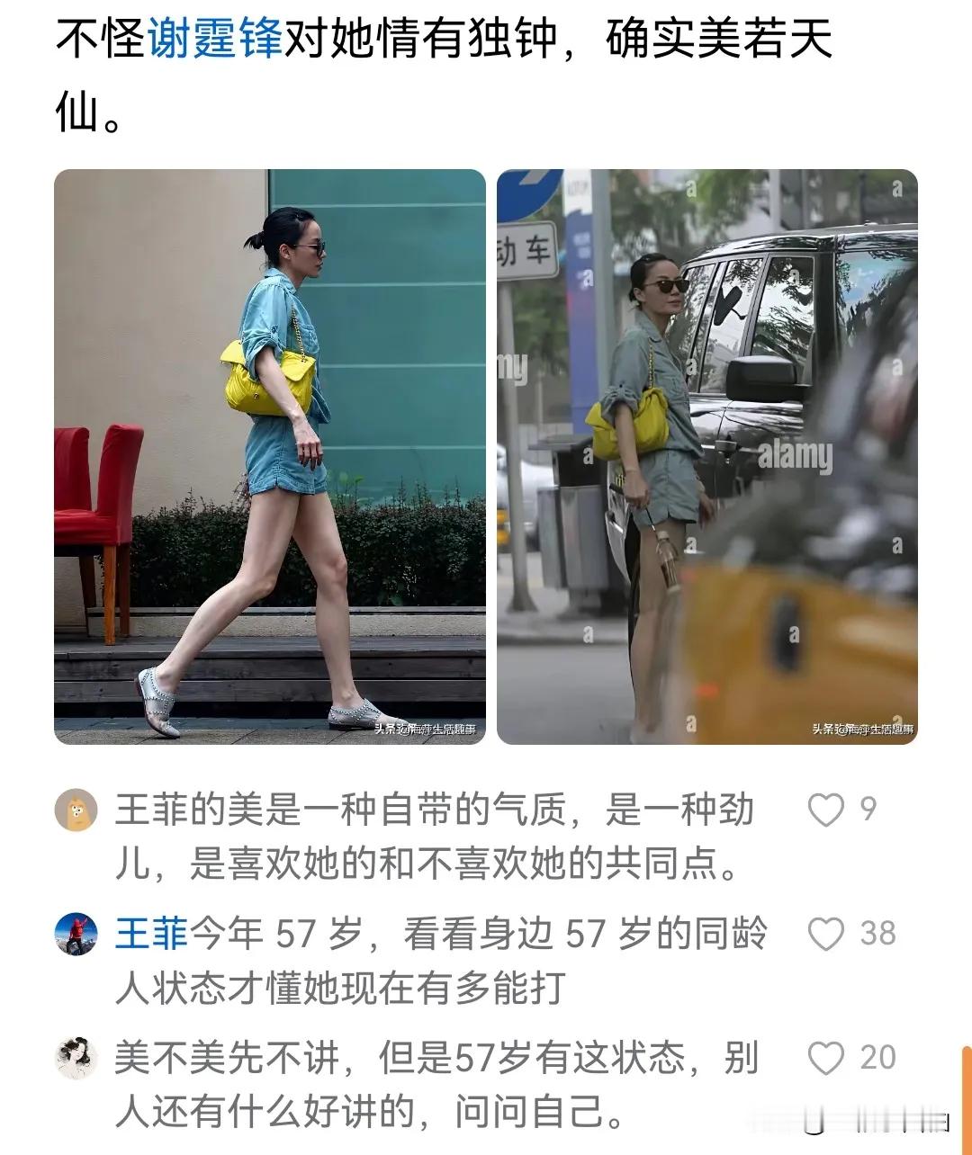 王菲长得很扛老但并没有气质很好吧，这体型有点驼背 
