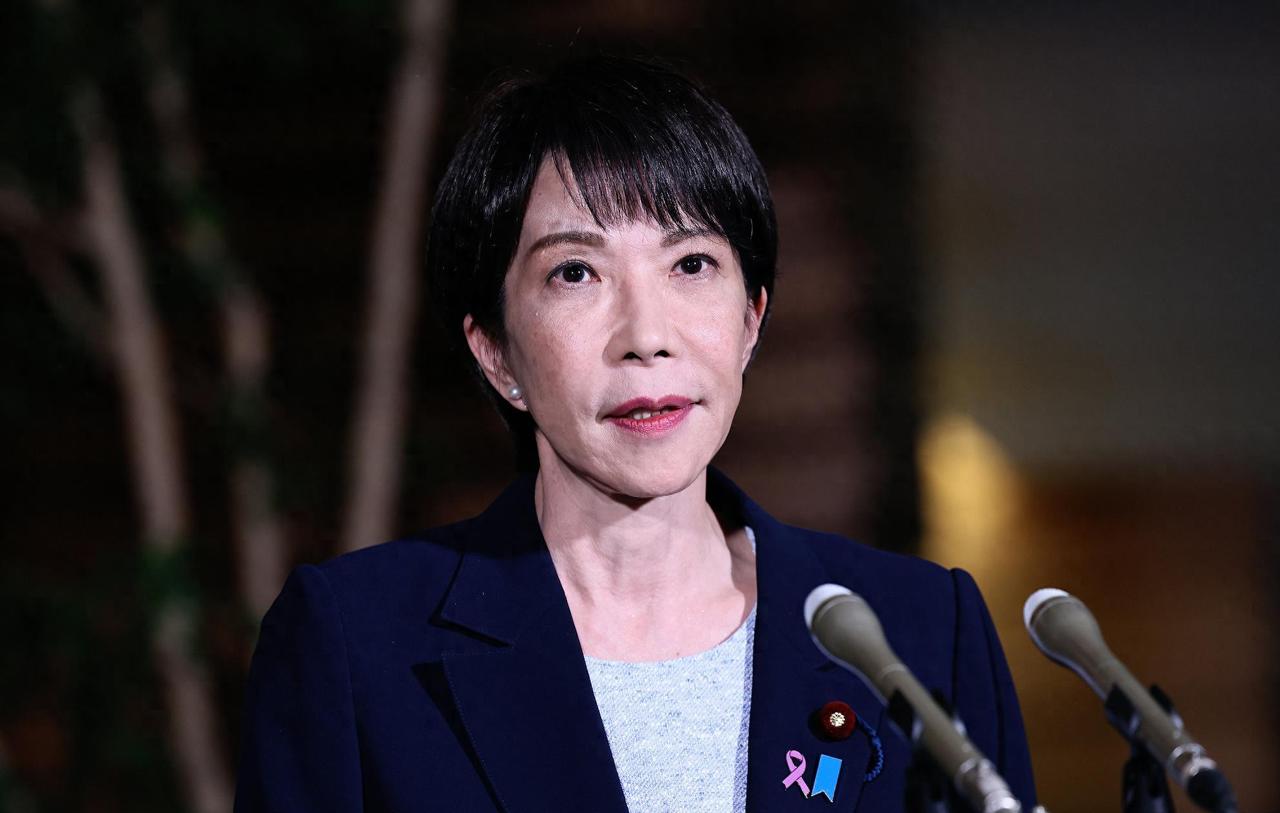 果不其然。
 
日本政坛人物高市早苗突然宣布了强硬立场。
 
她最近在公开采访中