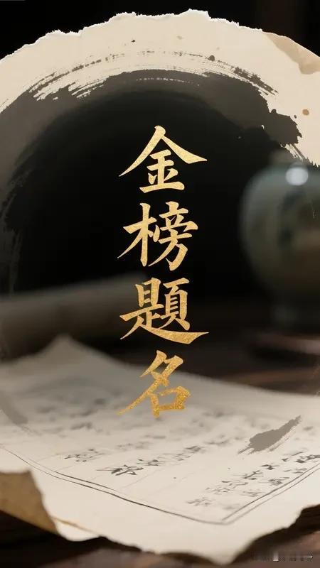 《金榜题名》乐韵诗心原创:
意气风发少年郎，
十年磨剑进考场。
天道酬勤终有报，