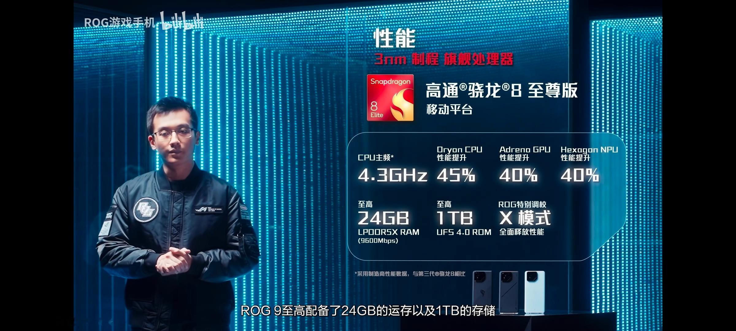 ROG 9 Pro 新机来了  价格：-16+512GB——6299元  -24