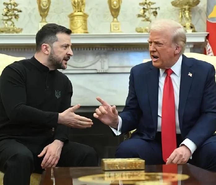 泽连斯基与老美杠上了，鲁比奥指责他说谎，泽连斯基却坚持最开始的说法，坚称美国施压