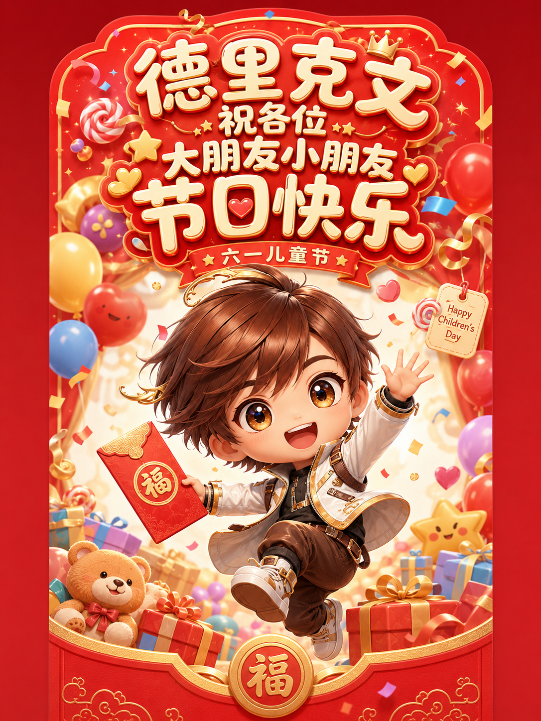 今天给我的铁粉朋友们准备了 10份 6.1儿童节礼包。感谢你们一直以来的互动、支
