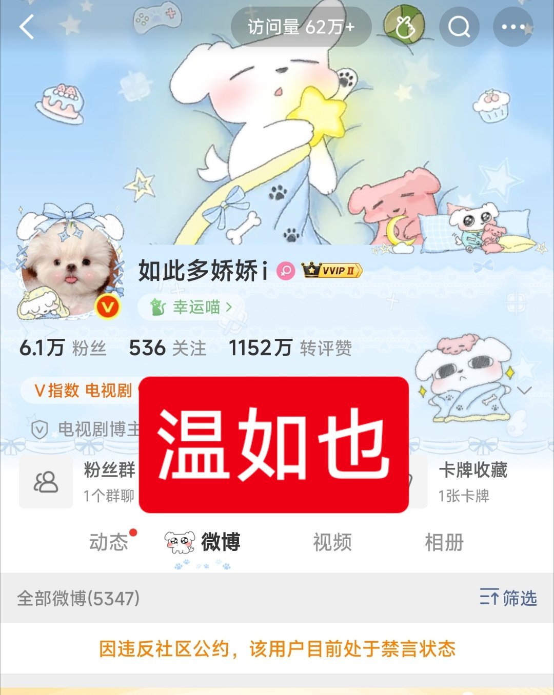 温如也又禁言了！整天禁个三五天有啥用，她依然会大放厥词！