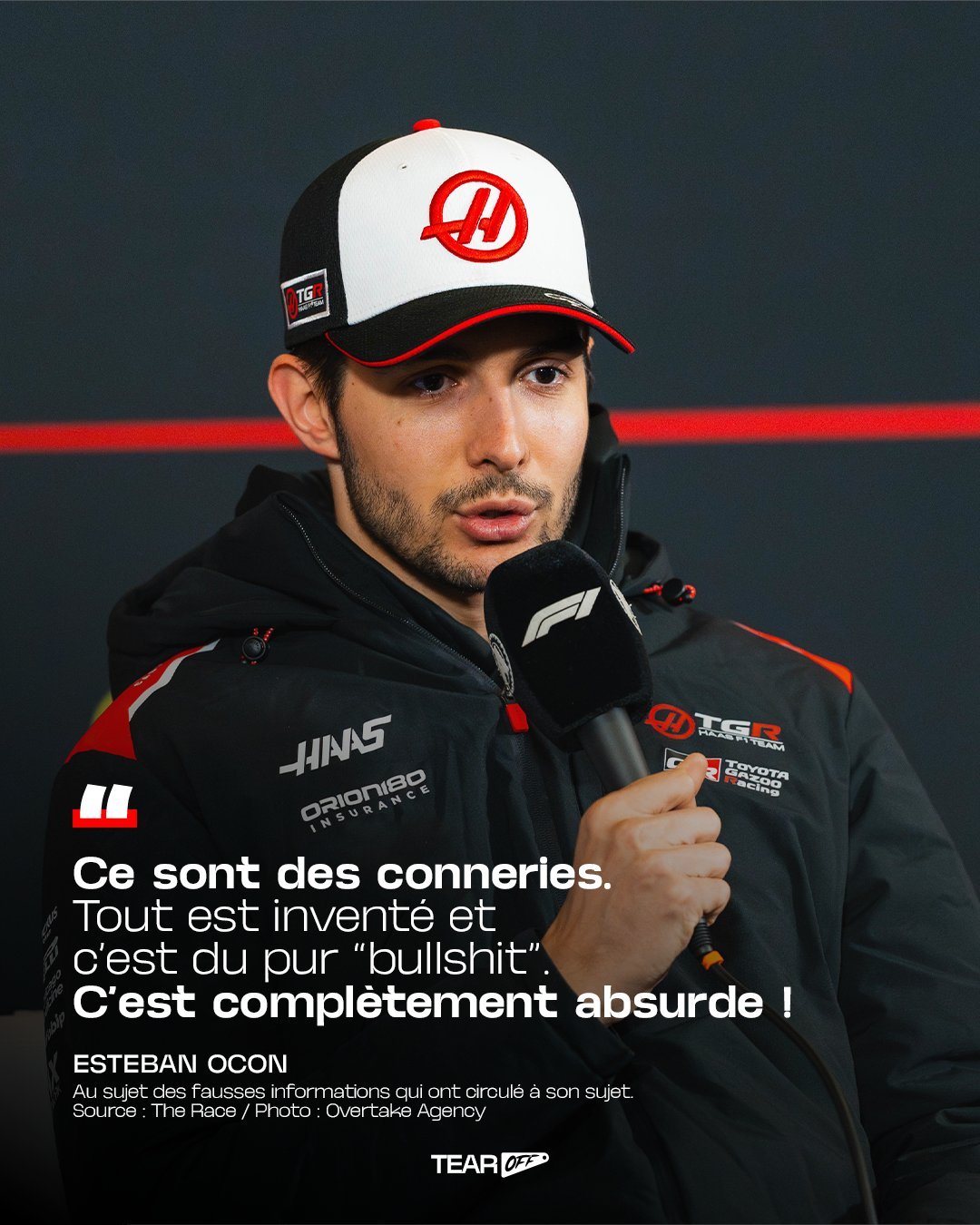 F12026f1加拿大大奖赛 奥康辟谣了在迈阿密大奖赛后与小松礼雄发生过争执，以