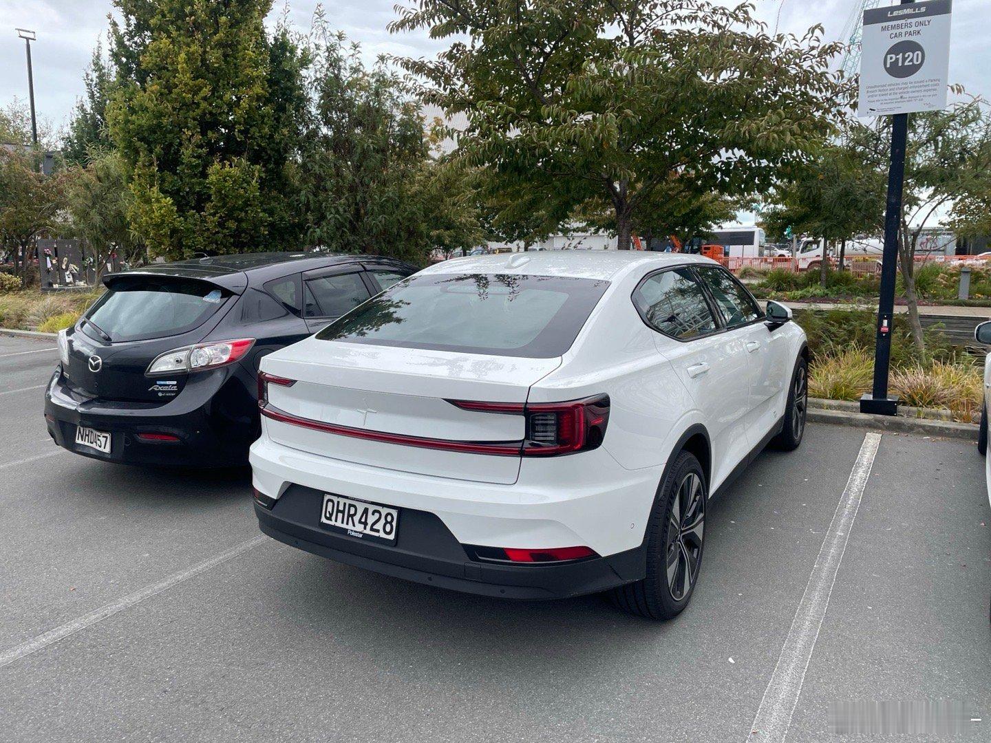 讲真，新西兰极星能见度比国内高已经见到四五台极星2了我和汽车的日常 新西兰·Ch