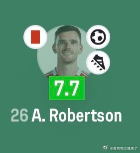 罗伯逊上一次单场贡献1球1助攻，还要追溯到2021年12月19日对阵热刺的比赛—