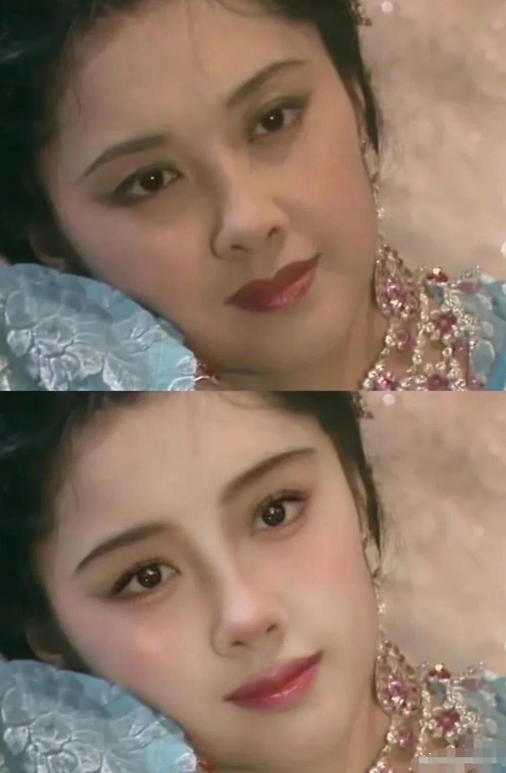 一对比还是以前的妆造好看 ​​​