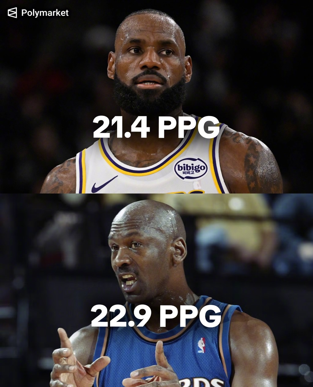 第23个赛季的詹姆斯 VS 第14个赛季的乔丹 NBA[超话] ​​​