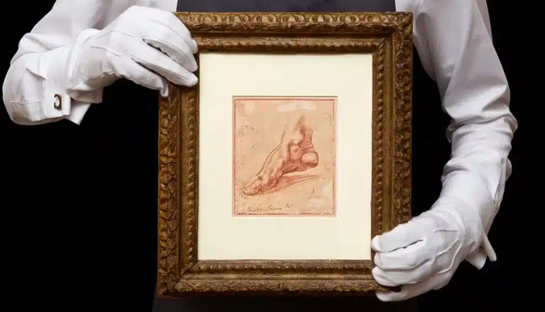 #米开朗琪罗素描拍出2720万美元#【米开朗琪罗一幅素描拍出2720万美元】佳士