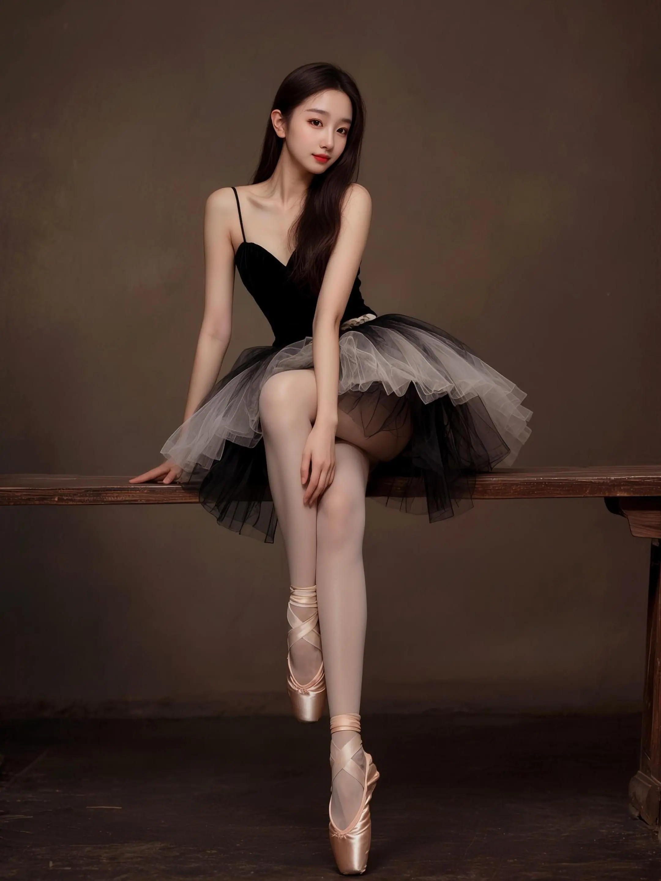 AI芭蕾风写真 ai创作
