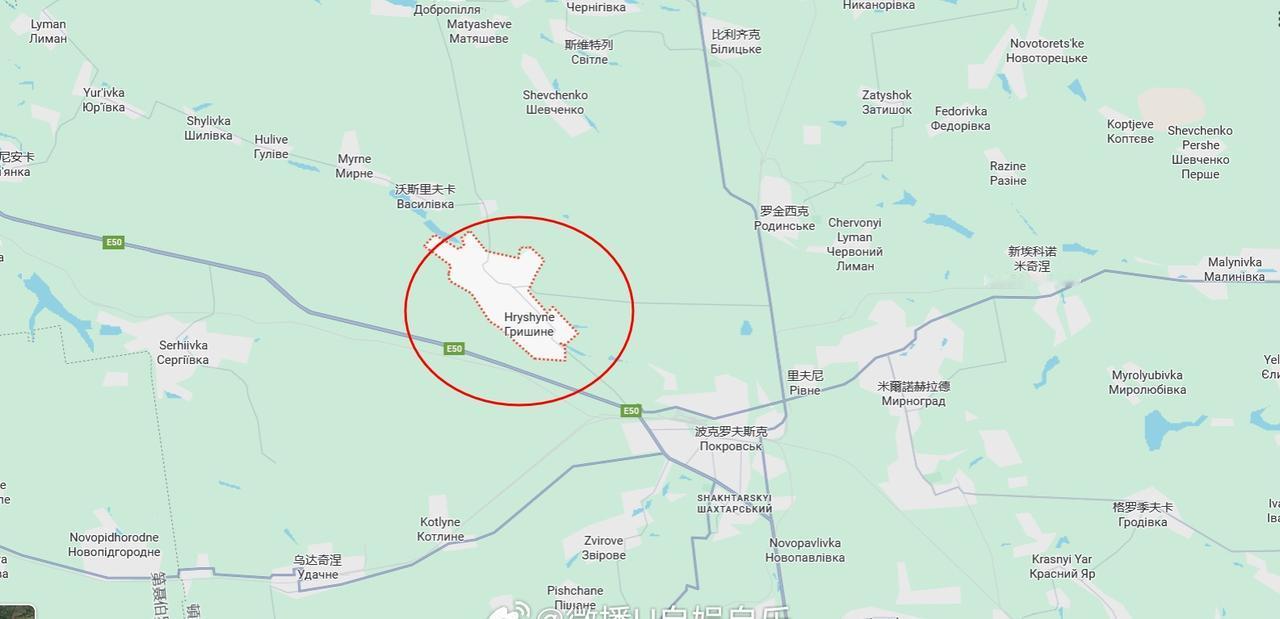 据乌克兰第7军消息，俄军突击部队正试图突破铁路防线以向波克罗夫斯克 北部推进，他