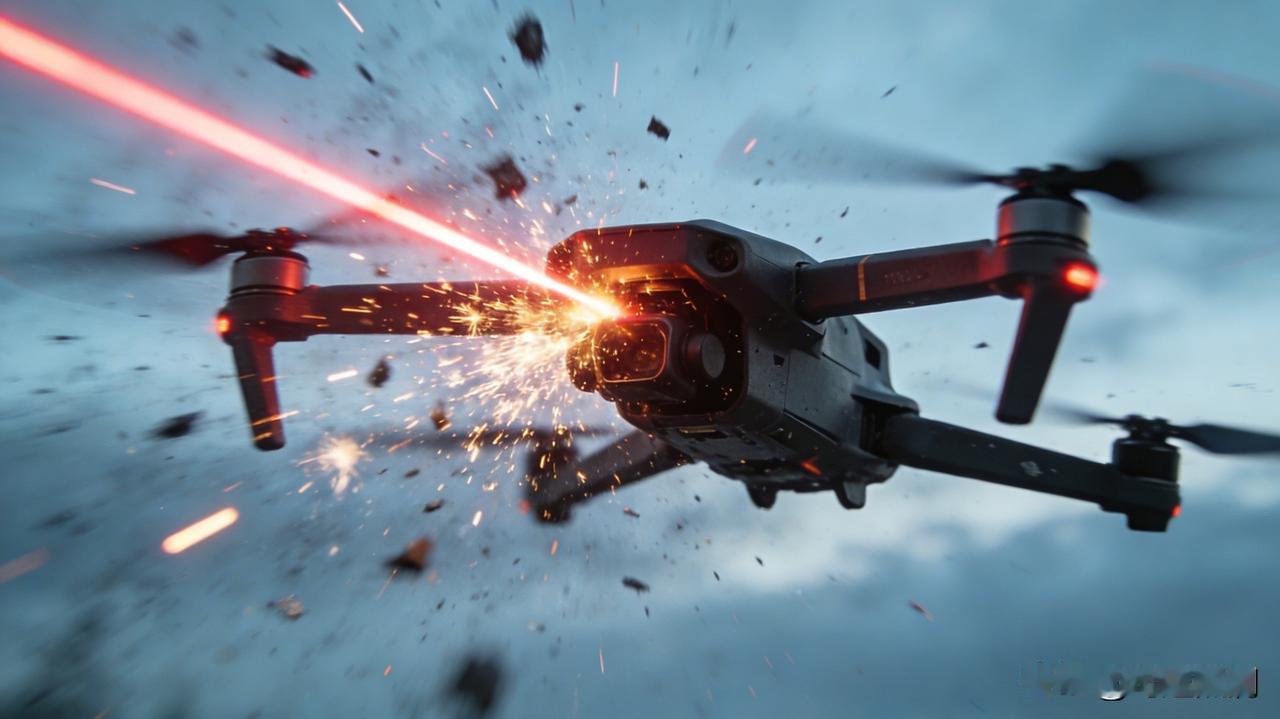 无人机终结武器来了🔥边走边打 + 光速毁伤，低空天盾就位

专治 “低慢小” 