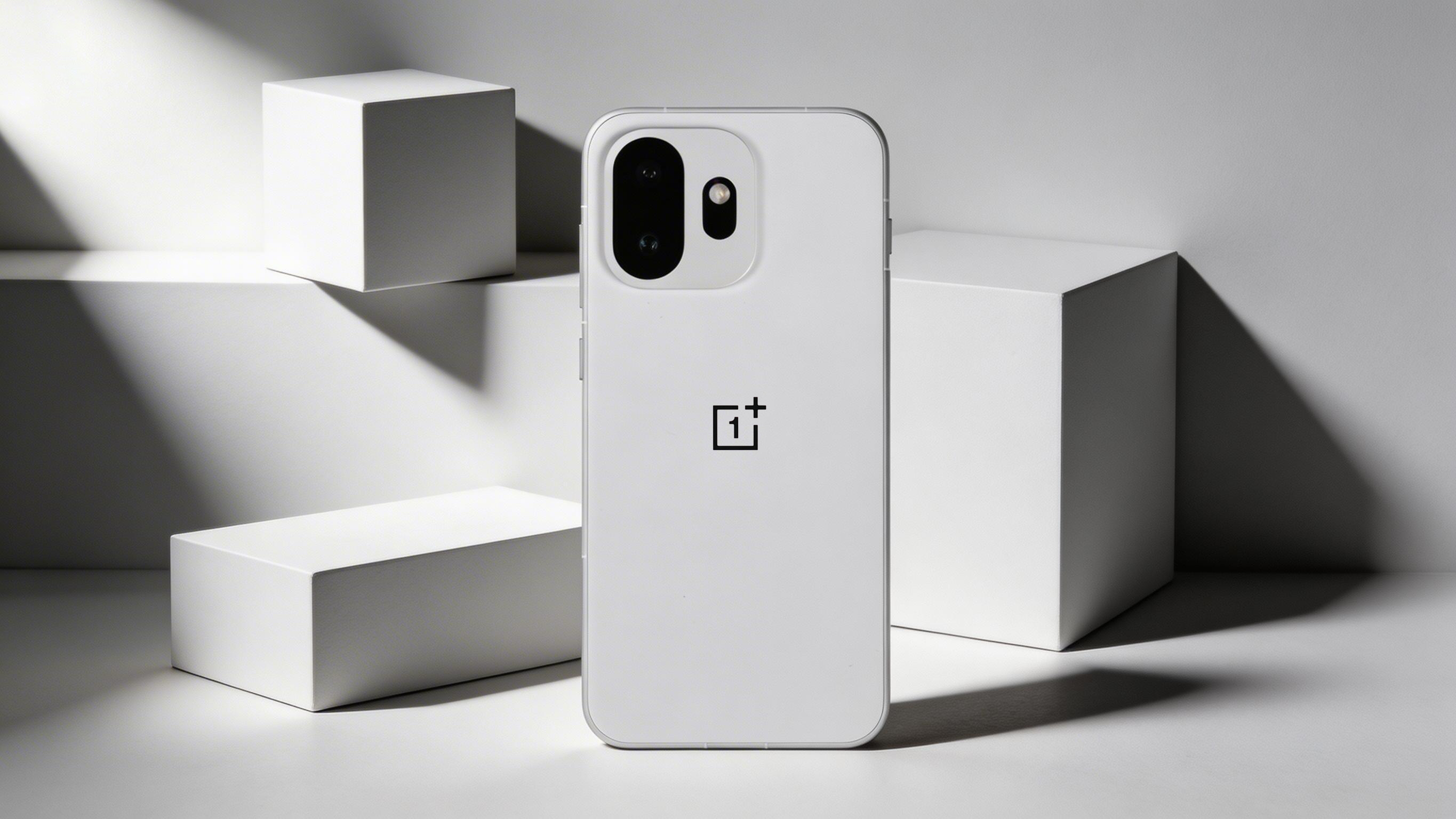 来一组一加15T白巧配色的真机图赏，一加的颜值和质感无需多言