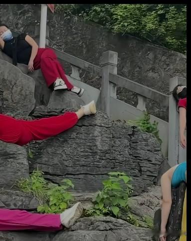 有没有认真想好呀，假如真的不小心从高处摔下来，你打算讹钱的对象到底是谁呢？