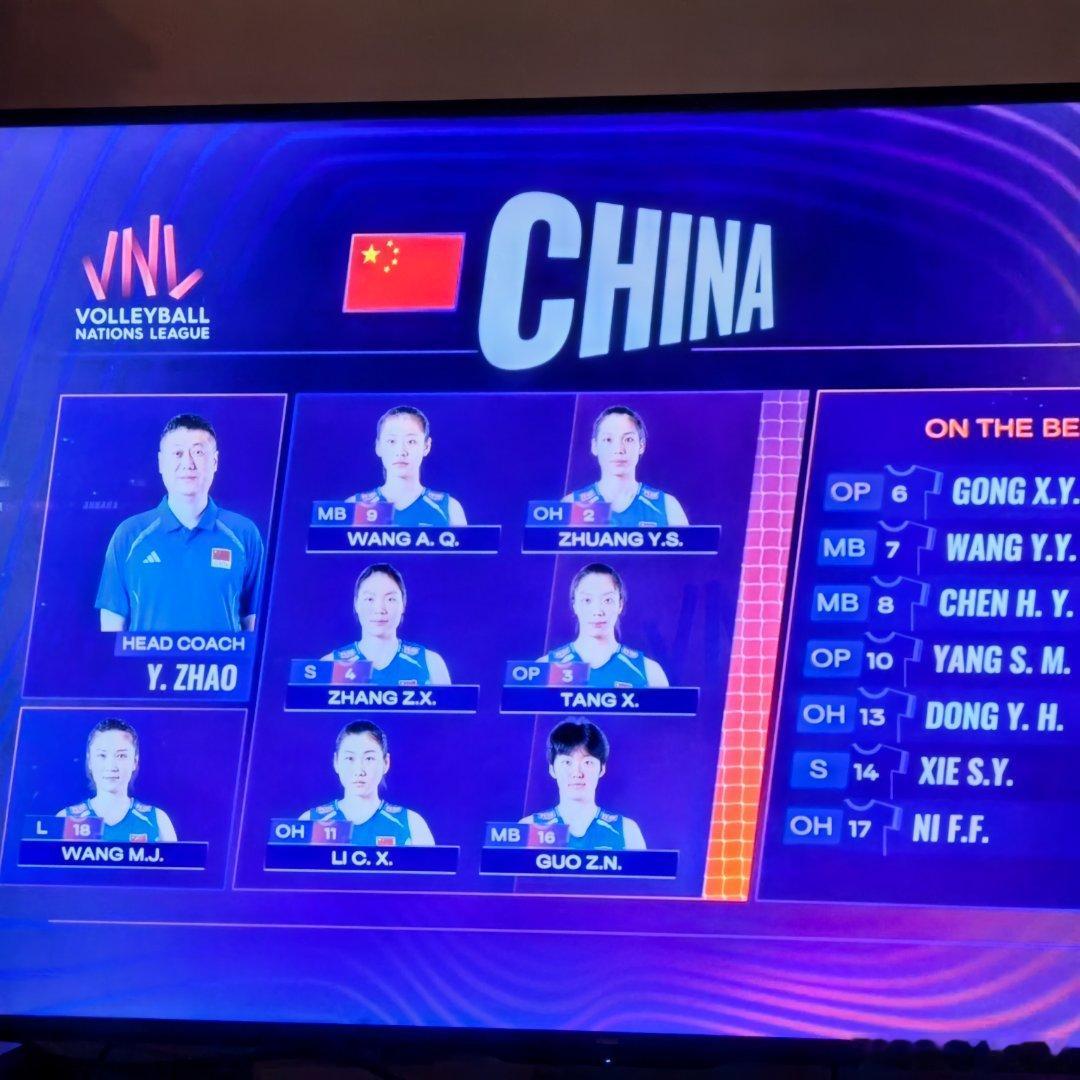 vnl排球国家联赛中国女排顶住吧，土鸡女排的主场还是挺有压迫感的～ 