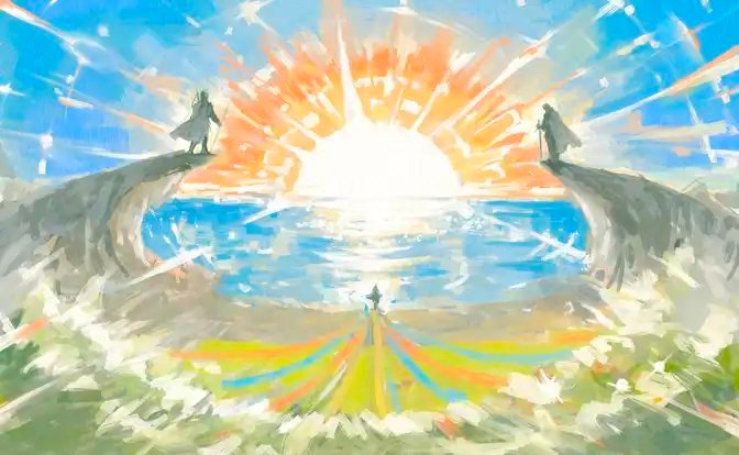 在英格兰拍到了很神圣的阳光和麦子，想起去年做的夏日回响，叼来给大家看看 