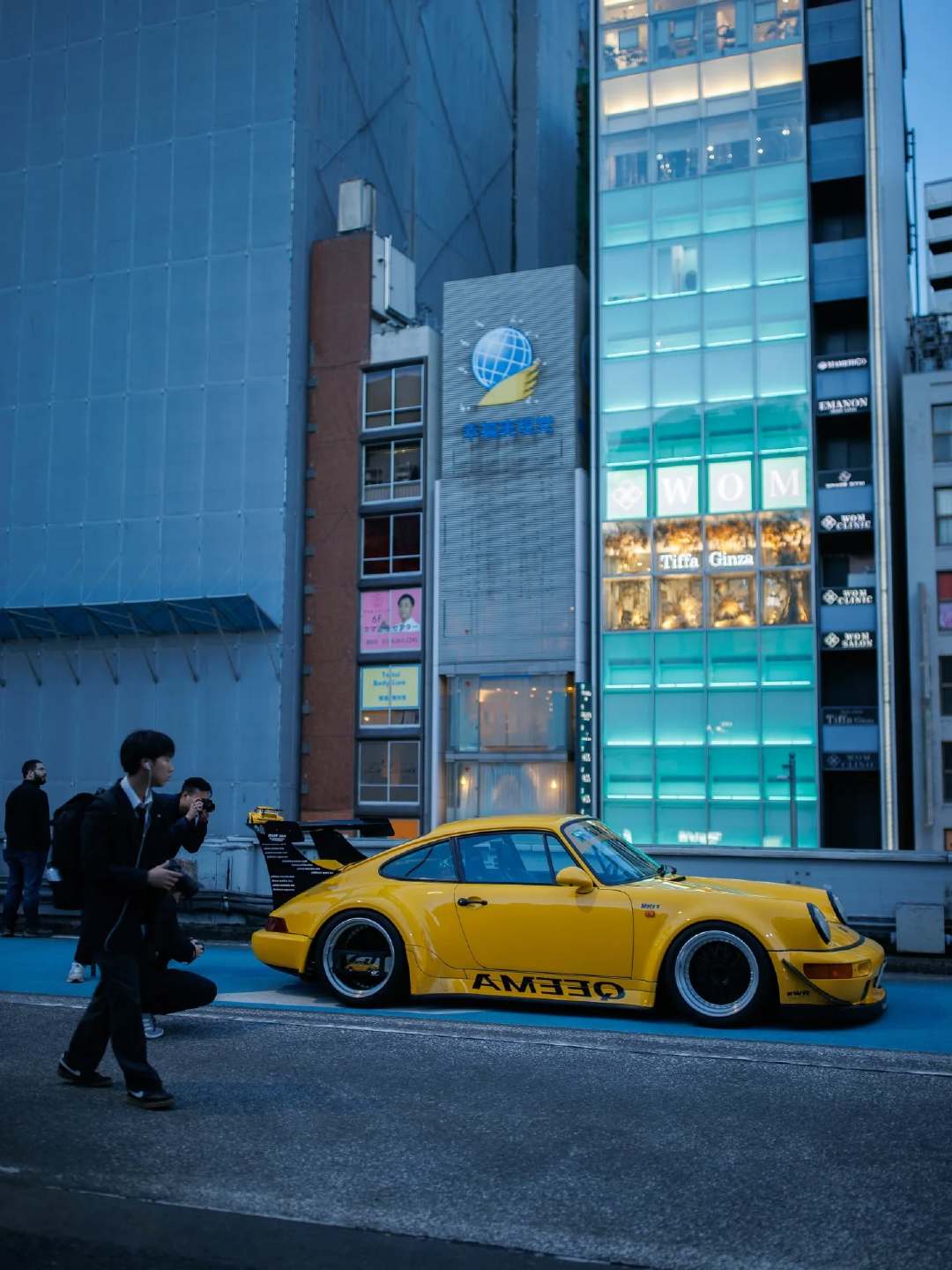 东京KK线 高架桥上的保时捷车聚活动 pt.4 日本风情画 东京KK线 KK线 