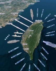 高层绝对有高人！“解放台湾”的战略战术围着围着就形成了。大陆“围而不打”就是把对