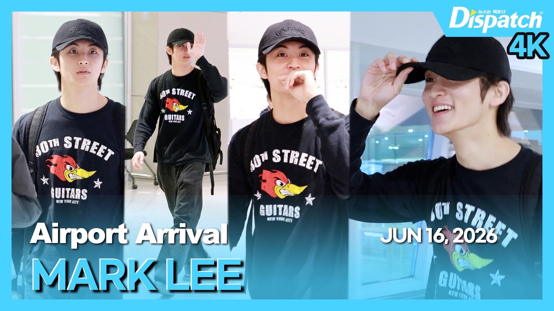 「机场到达MARK LEE」 
