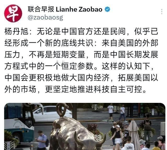 新加坡联合早报曾发文称：“无论是中国官方还是民间，似乎已经形成一个新的底线共识：
