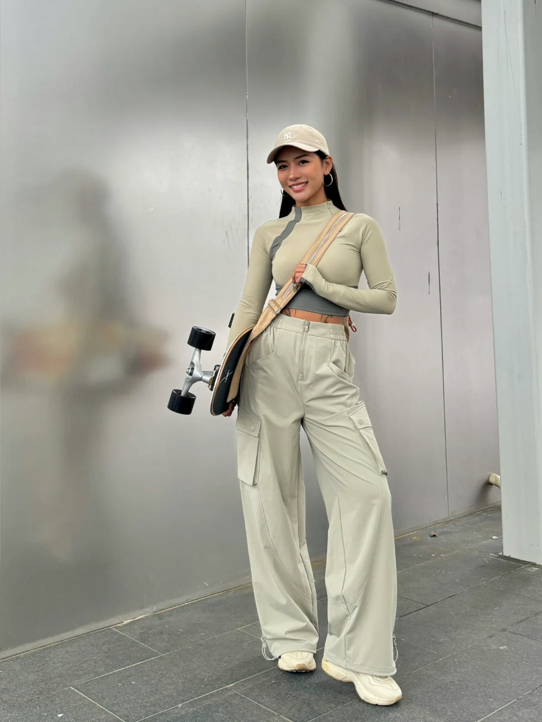 今日路冲look