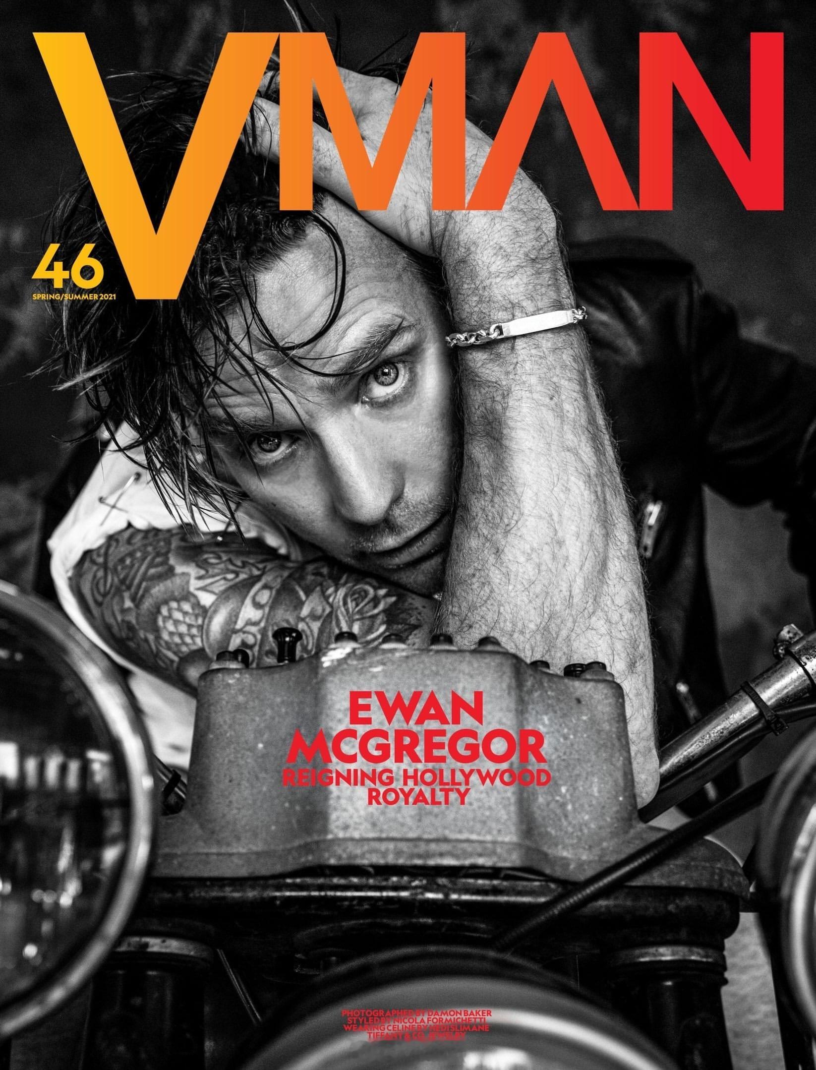 电影旧相簿子 Ewan McGregor for VMAN 46 Spring/