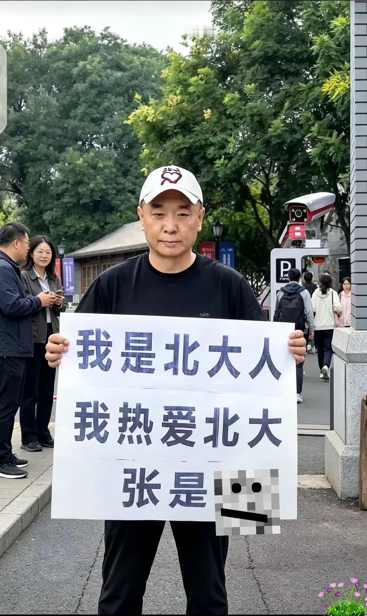 北大门口那位校友举牌骂张丹丹，这一出戏，看得人心里真不是滋味。

“灵活就业是福
