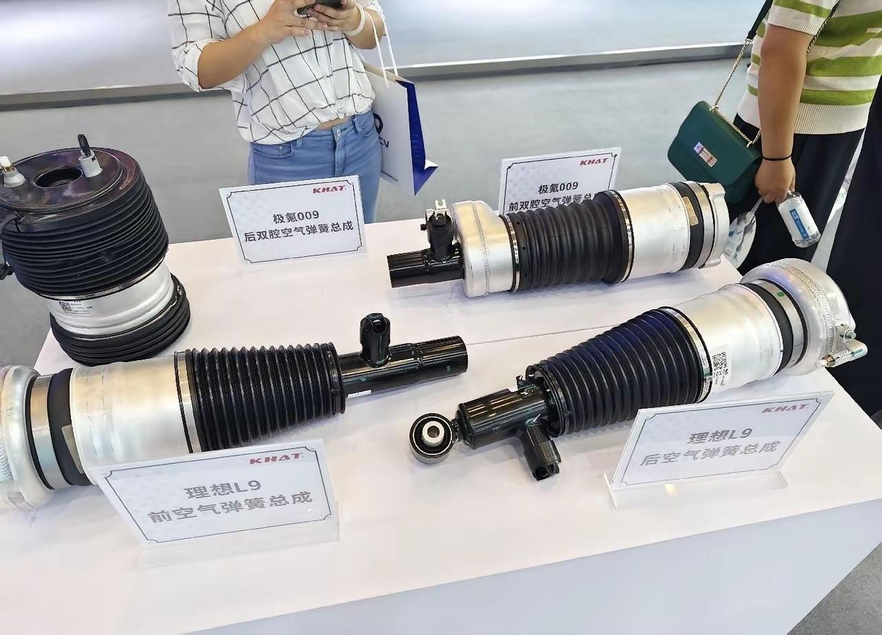 激光雷达，空气弹簧之后，去年下半年开始，国产供应商做的后轮转向/60度以上大电池