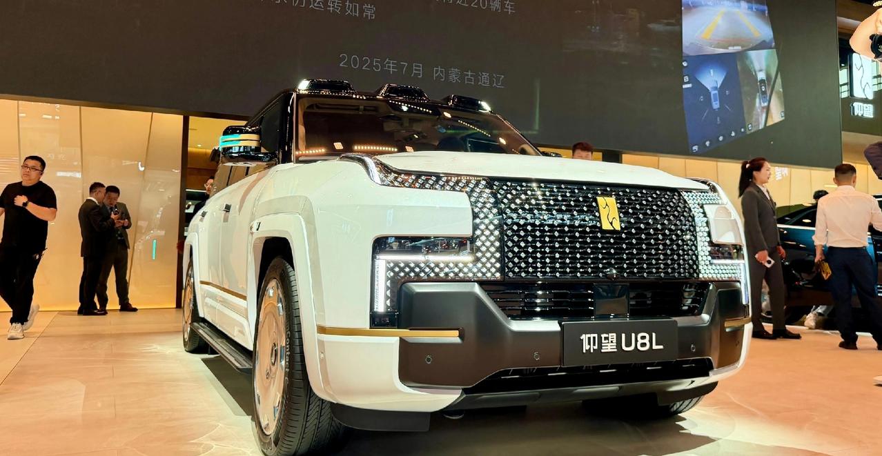 2026国际车展，一眼万年，遇见心中挚爱——仰望U8L！
2026国际车展现场，