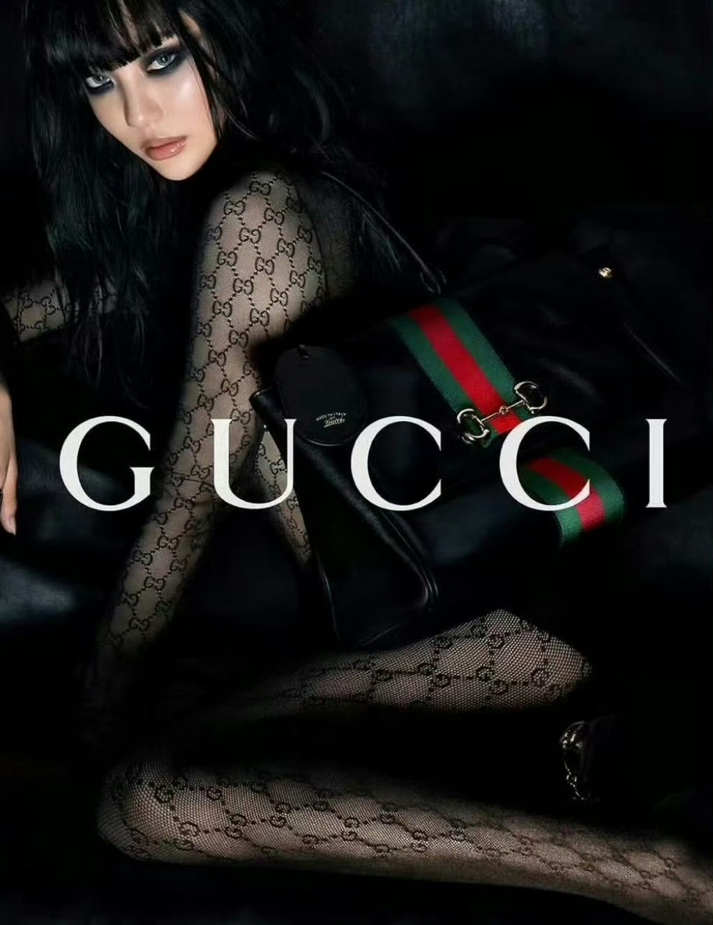 宁艺卓Gucci广告宁艺卓新物料 