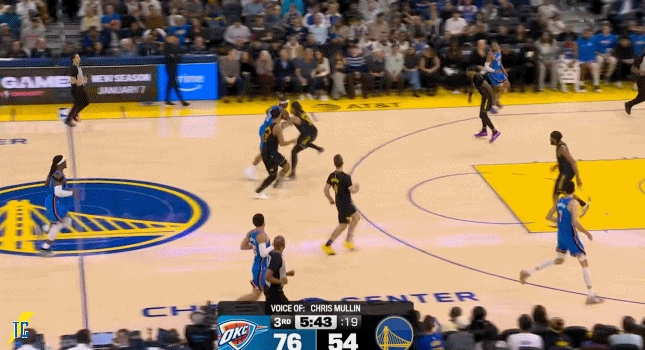 亚历山大推转换投进持球三分，比赛已经索然无味了，大家中午吃什么？2026nba全