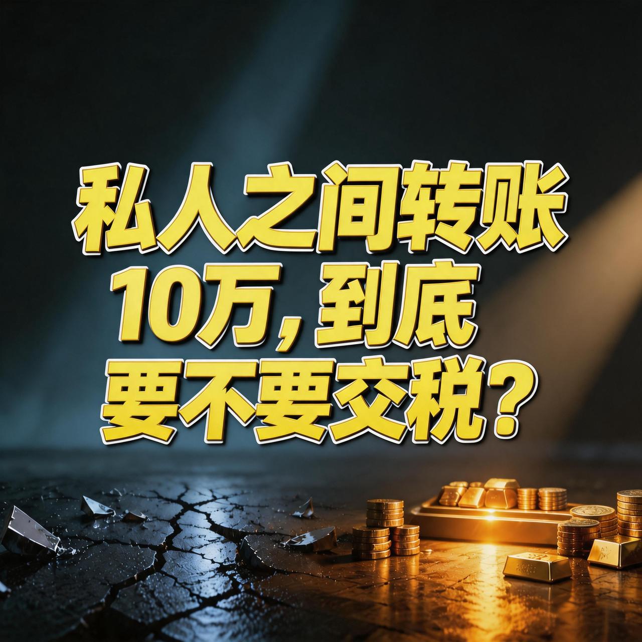私人之间转账10万，到底要不要交税？这个问题很多老板搞不清楚，今天一次性说透。