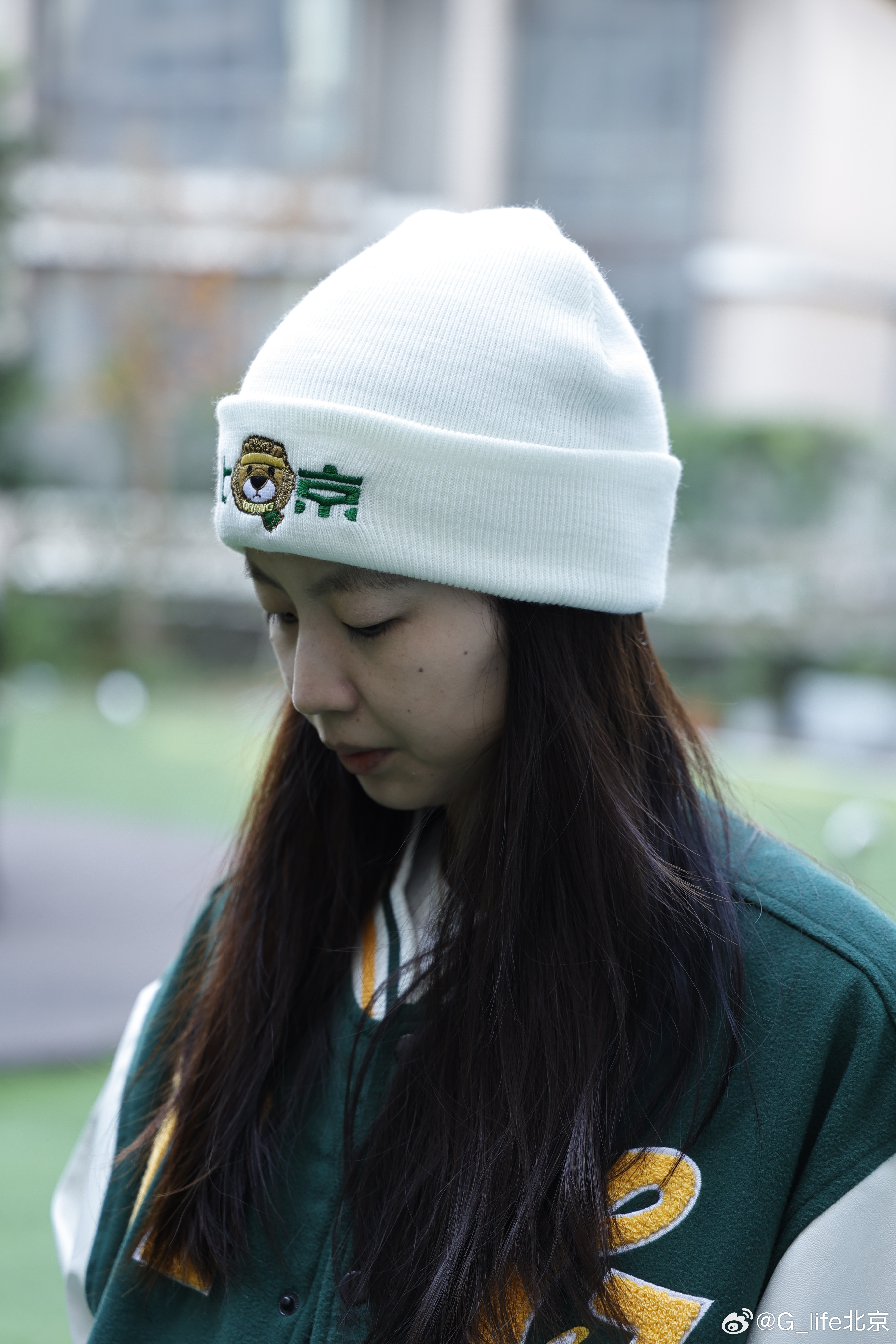 可爱的京狮冷帽 