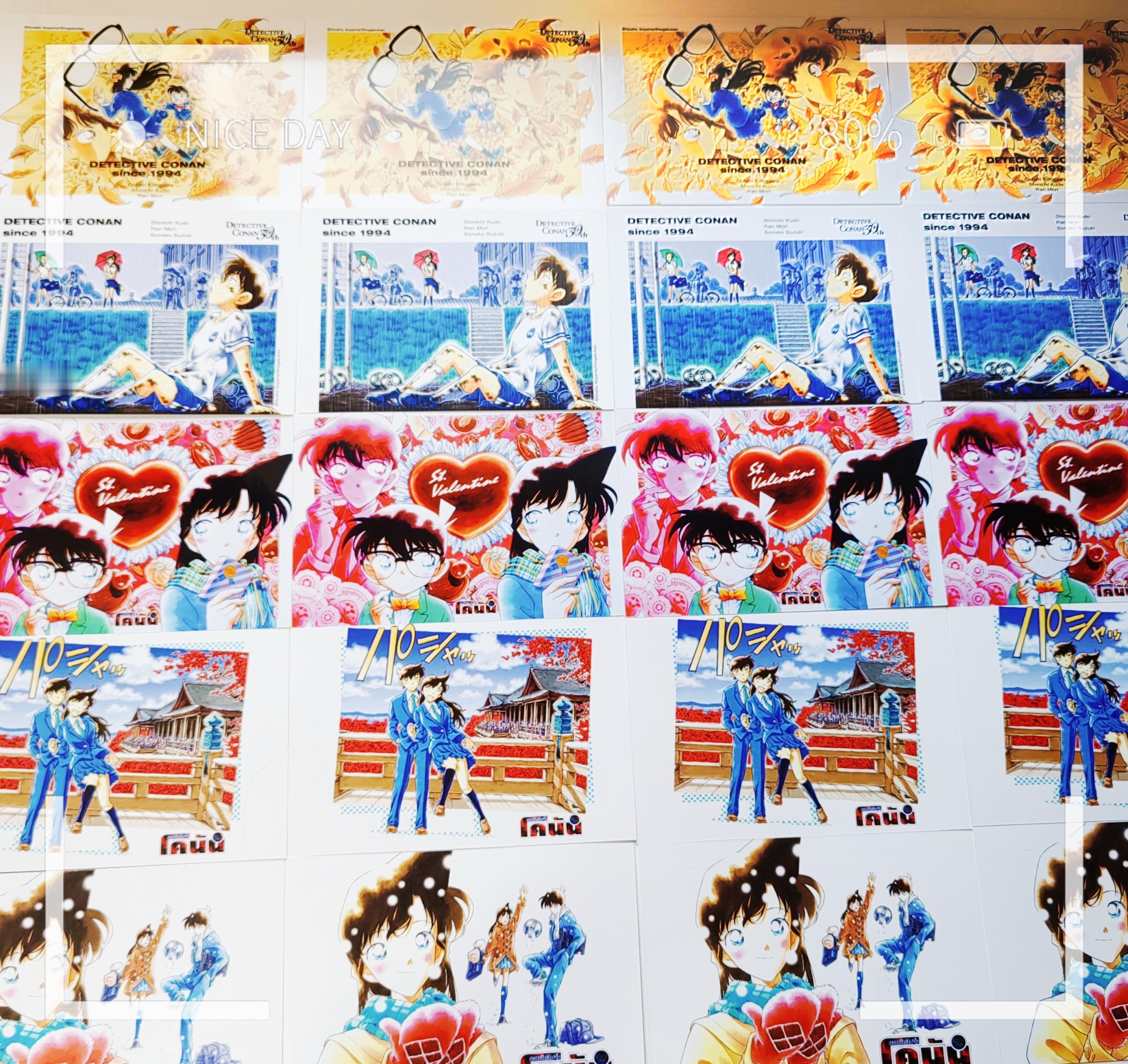 新兰[超话]  🥰 新兰  泰展三十周年和韩展三十周年一些比较喜欢的明信片柄图