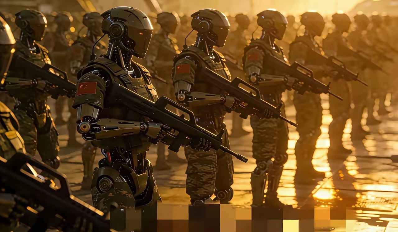 春晚，我们看的是机器人后空翻，表演功夫外国人看到的是一支机器人部队 