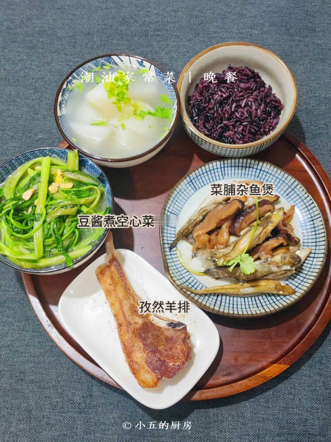 潮汕家常菜｜晚餐53💰，健康饮食很重要