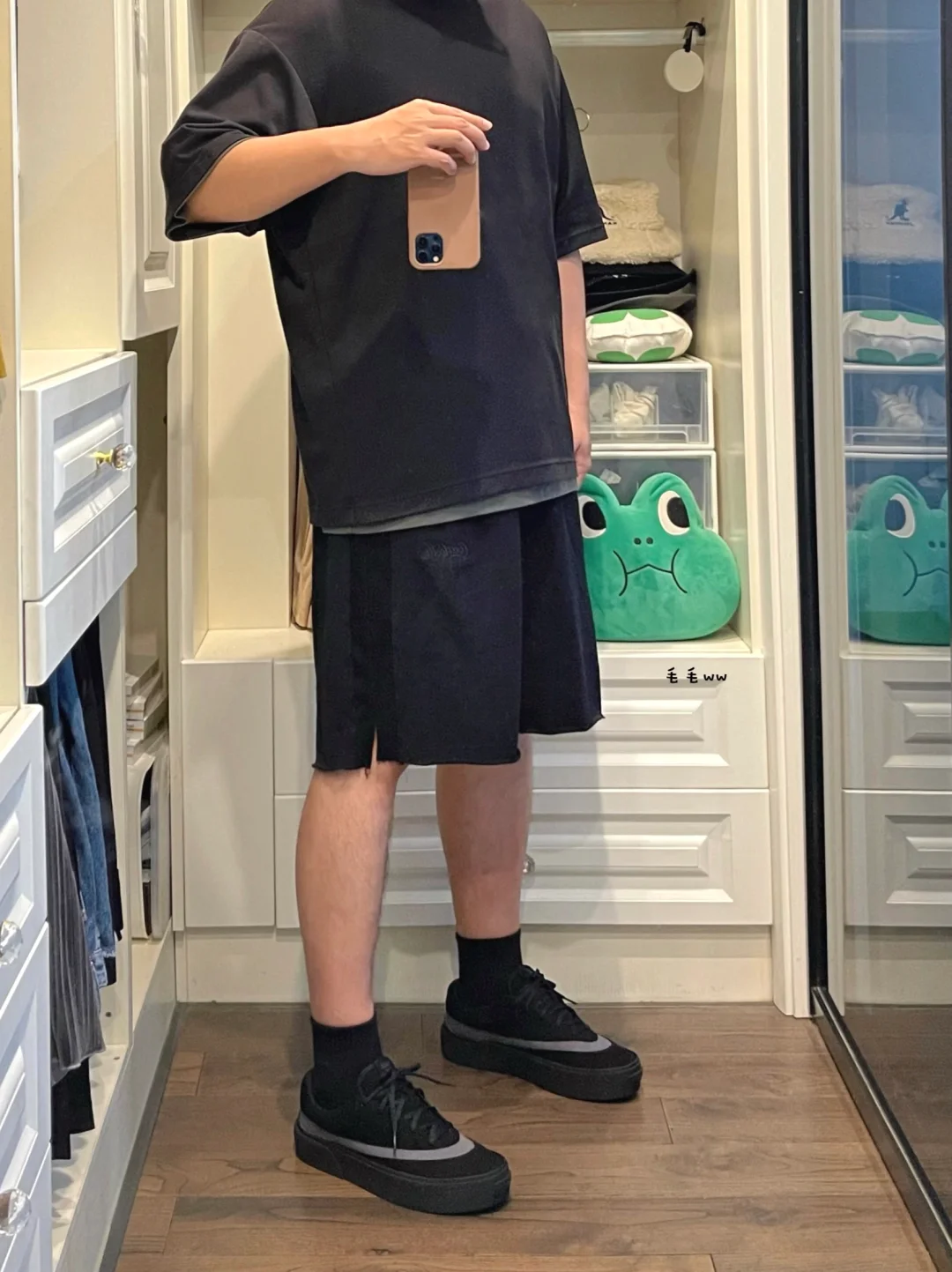 全黑色系｜硫化鞋穿搭