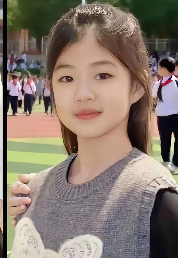 汪峰的基因，这次输得很彻底。

10岁醒醒穿白裙亮相生日宴，妥妥把章子怡的骨相美